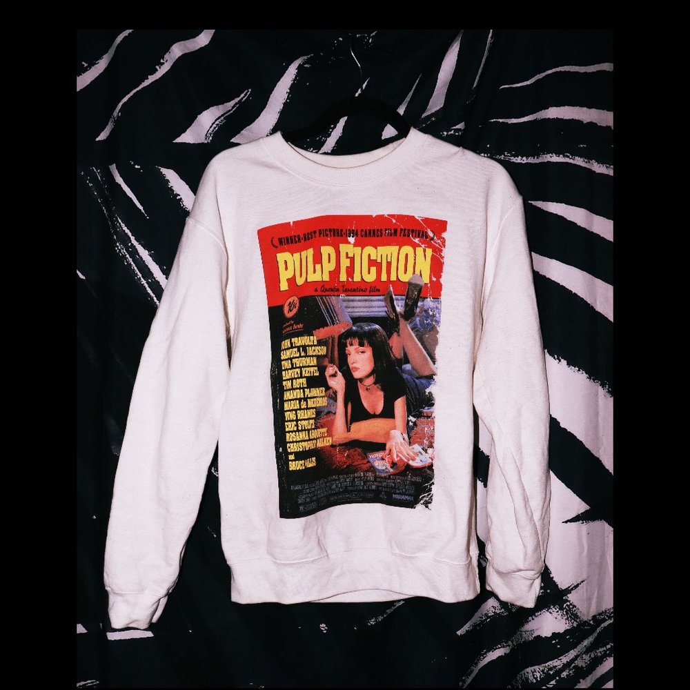 🎸🔥RARE! PULP FICTION VINTAGE CREW🎸🔥